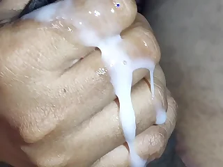 Desi wife giving hubby a nice Hand vocation